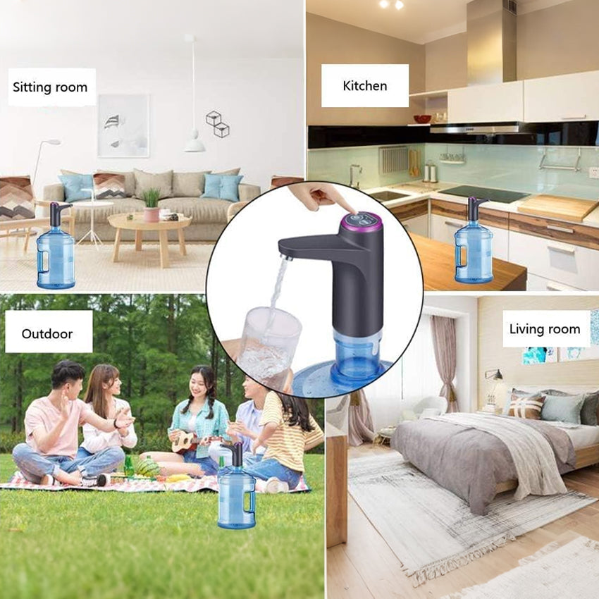 🛢️Cheeroll ® Universal Electric Water Dispenser – Fits 2–5 Gallon Bottles