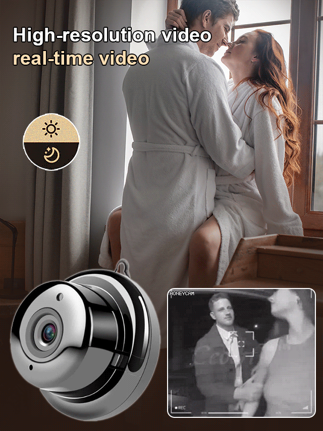 【No WIFI or electricity required💯Tiny and installs in 1 second ⚠️Remote real-time viewing Compact & portable design