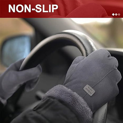 ❄️Women's warm winter gloves, suitable for cold weather touchscreen