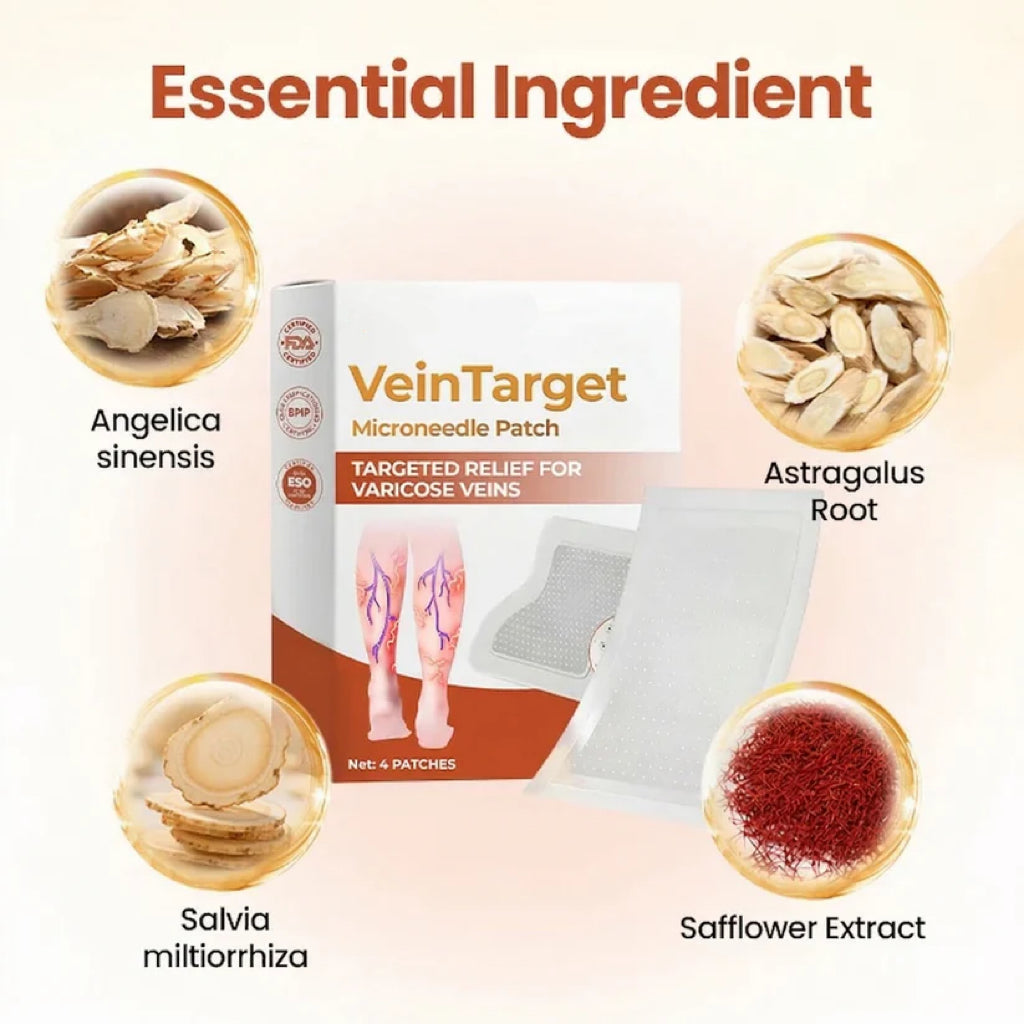 Tired of Aching, Bulging Varicose Veins? Get Targeted Relief in Just 7 Days with These Patches!