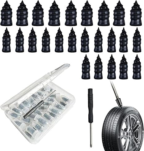Tire Repair Rubber Nail – Quick, Secure, No-Tool Tire Fix