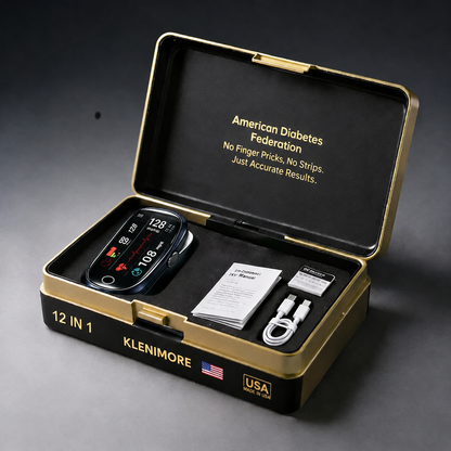 🔥Final 2 Hours – Limited Stock Left🏆KLENIMORE™ Non-Invasive Smart Blood Sugar Tracking Device 99.9% Accuracy (Mayo Clinic Recommended)
