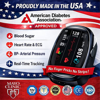 🔥Final 2 Hours – Limited Stock Left🏆KLENIMORE™ Non-Invasive Smart Blood Sugar Tracking Device 99.9% Accuracy (Mayo Clinic Recommended)