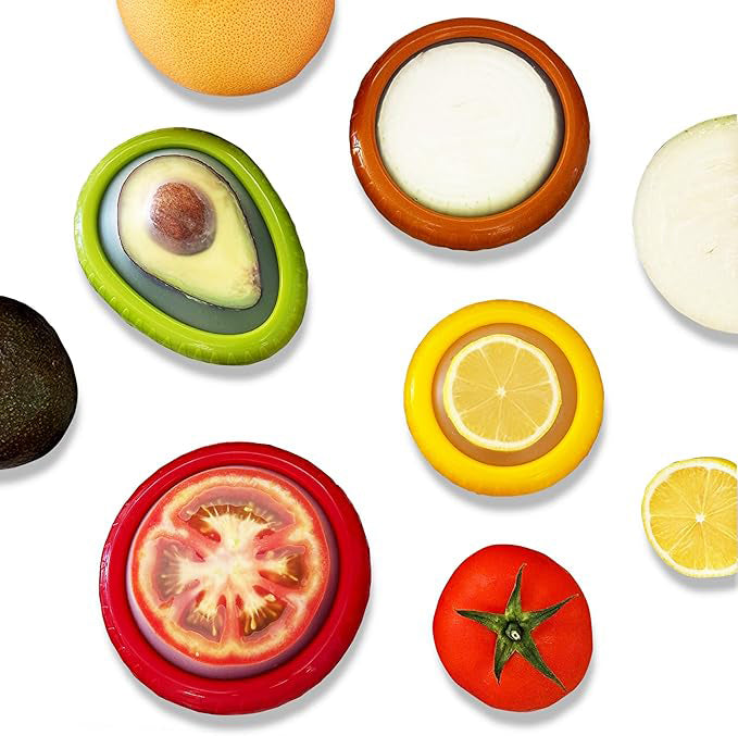 🥑🍅 Fresh Keeper Veggie & Fruit Saver Set