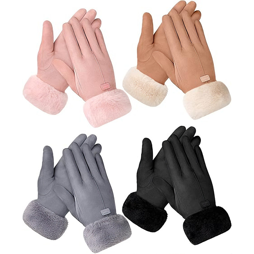 ❄️Women's warm winter gloves, suitable for cold weather touchscreen