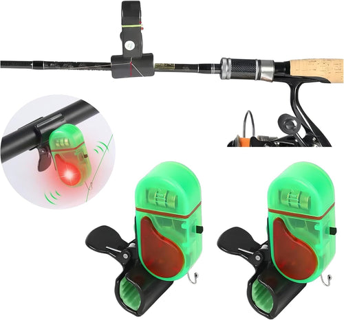 🎣 High-Sensitivity Fishing Bite Alarm with Clip — Never Miss a Catch Again!