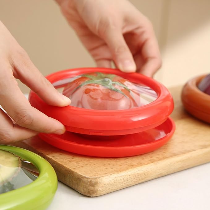 🥑🍅 Fresh Keeper Veggie & Fruit Saver Set