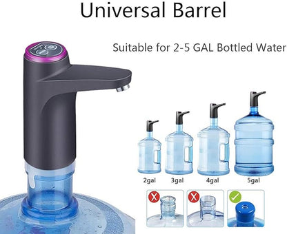 🛢️Cheeroll ® Universal Electric Water Dispenser – Fits 2–5 Gallon Bottles