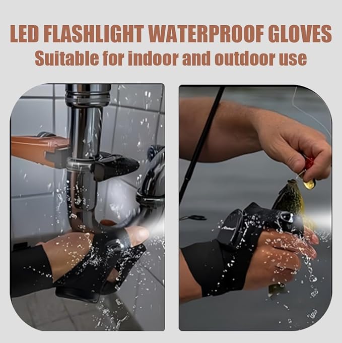 Cheeroll® LED Flashlight Gloves – Cool Gift for Men 🔦🔦