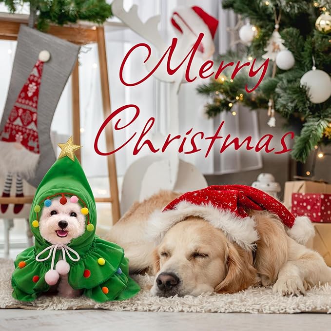 🎄🎄Christmas Pet Costumes (Small Dogs & Cats) – 50% Off Limited Time🔔🔔
