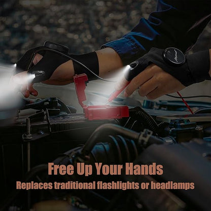 Cheeroll® LED Flashlight Gloves – Cool Gift for Men 🔦🔦