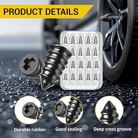 Tire Repair Rubber Nail – Quick, Secure, No-Tool Tire Fix