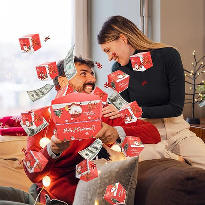 🎅🎄Christmas surprise pop-up gift box, creative birthday gift
