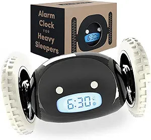 Cheeroll® ⏰🏃‍♂️ Runaway Alarm Clock — Get Up or Chase It!
