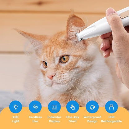 Trimmer-Pet Hair/Fur trimmer for Dogs and Cats (For Sensitive Pet)
