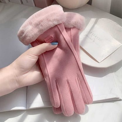 ❄️Women's warm winter gloves, suitable for cold weather touchscreen