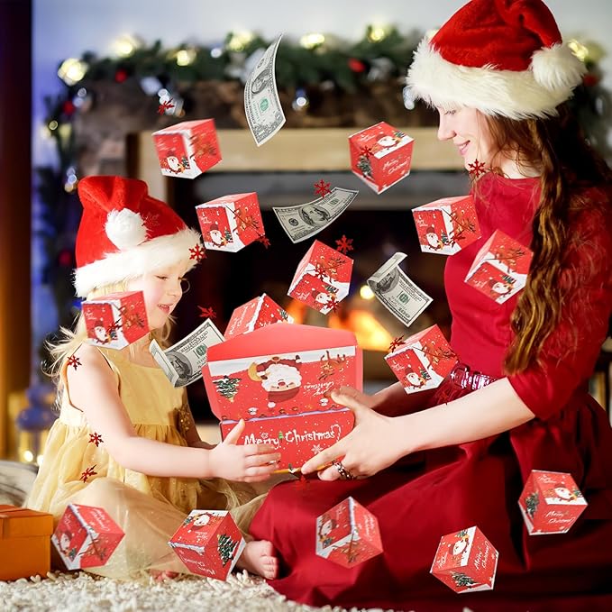 🎅🎄Christmas surprise pop-up gift box, creative birthday gift
