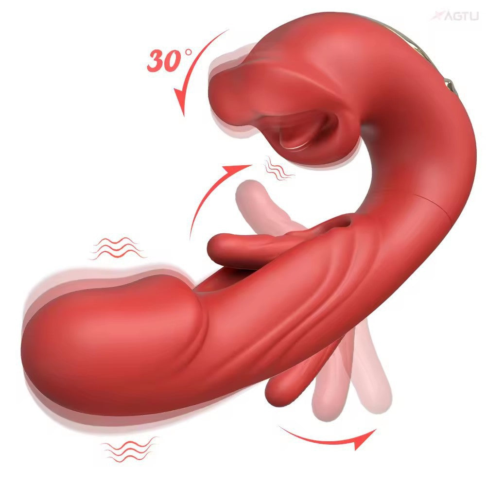 🎀Unleash 2026’s Ultimate Pleasure 🎀G-Spot Vibrator Female Sex Toy, featuring 7 slapping vibration modes and 5 licking/sucking modes🎀