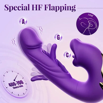 🎀Unleash 2026’s Ultimate Pleasure 🎀G-Spot Vibrator Female Sex Toy, featuring 7 slapping vibration modes and 5 licking/sucking modes🎀