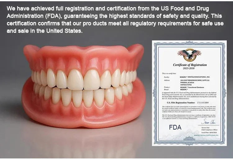 🔥Zodaninf™ Custom-Fit Functional Dentures — Made in the USA, FDA Certified, Up to 70% OFF for a More Confident Smile!